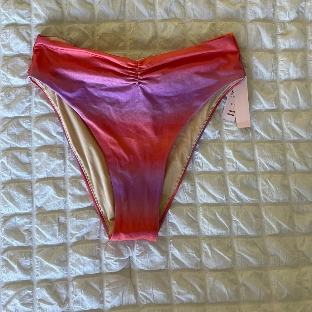 Victoria’s Secret high waisted tye dye bikini bottom